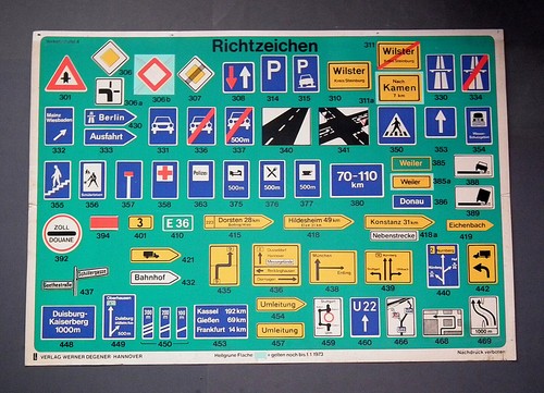 1970 fahrschul lehrtafel - 1970:,