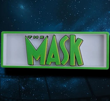 The Mask Logo Schild 16cm Nerd