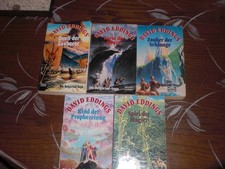 David Eddings Belgariad Saga 1-5 kpl. Duell Zauberer Schlange Turm Hexer Magier
