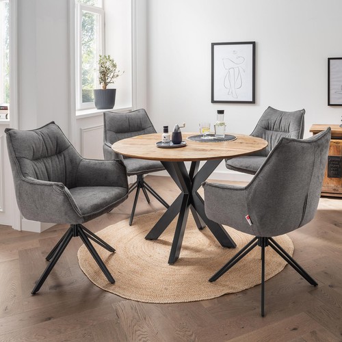 Esszimmer set ginosa - esszimmer, grey