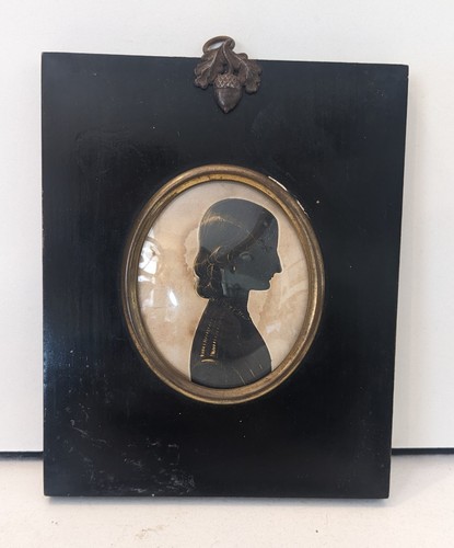 Antike silhouette portrait - silhouette,