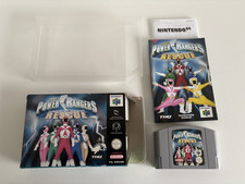 N64 Power Rangers Lightspeed Rescue Nintendo 64 - komplett mit OVP & Anleitung