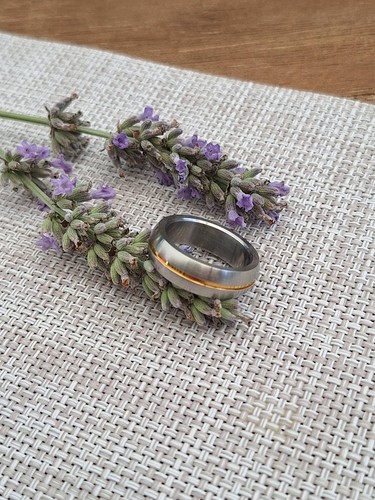 Ring silber mit - mit, gold