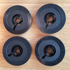 4 SUPER 8 Filmspulen Ø 7 cm für 15m Film - schwarz - KODAK-Spulen
