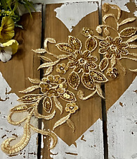 Spitzenapplikation Kleid