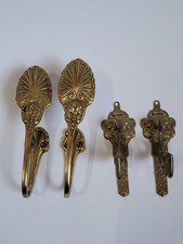 Vintage 4 x alte Kleiderhaken