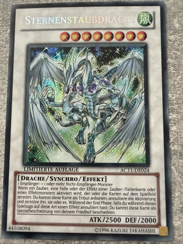 Oh sternenstaubdrache - yu-gi-oh,