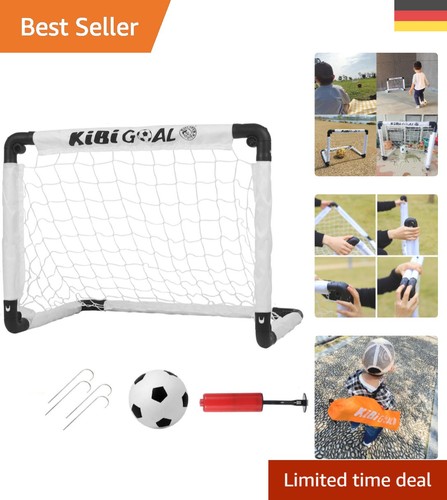 Kompletter fußballtor satz - kompletter, fußballtor-satz