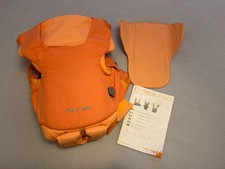 CYBEX i. GO Babytrage, Bauchtrage, Click, Orange, von Geburt bis ca. 1 Jahr