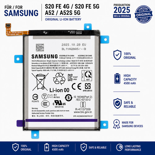 Samsung galaxy s20 - fe, a52s