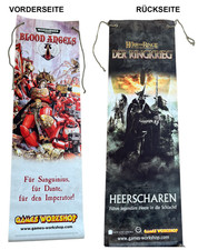 Warhammer Blood Angels Herr Der Ringe Ringkrieg Promo Banner Werbung Deko 2010