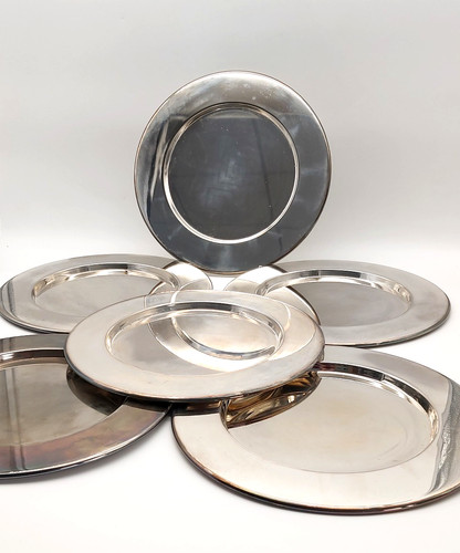 Platzteller versilbert stk - platzteller,