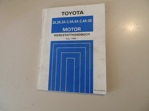 Werkstatthandbuch motor toyota - motor,
