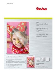 100x Geha Laminierfolie DIN A4