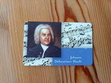 Telefonkarte mit 12 DM Guthaben Telekom Johann Sebastian Bach