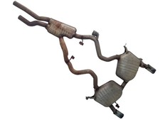 Auspuffanlage Mittelschalldämpfer Endschalldämpfer Links/Rechts passt für BMW  3