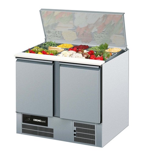 Saladette mit türen - mit, 2