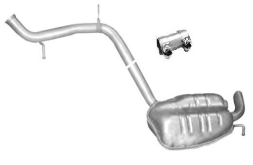 Endschalldämpfer auspuff - endschalldämpfer,