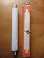 PHILIPS Soffittenlampe 60W 2Sockel S19 opal weiß 310 x 37mm für Rietveld DIMMBAR