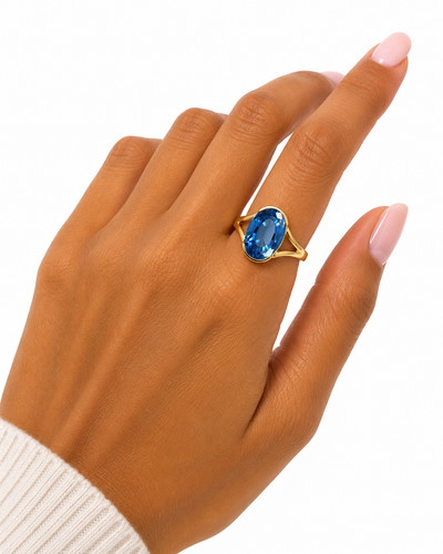 14x10 oval promise ring - 14x10,