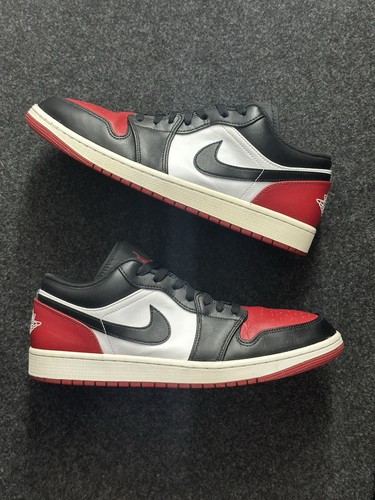 Nike jordan low bred toe - jordan,