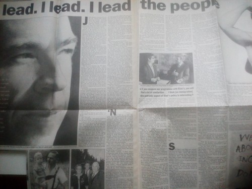 Jorg haider rare newspaper - jorg,