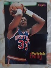 NBA Basketball Poster Big Pat Ewing New York Knicks Franziska Van Almsick