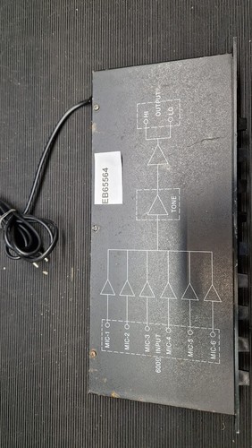 Monacor mmx26 mikrofonmischer - monacor,