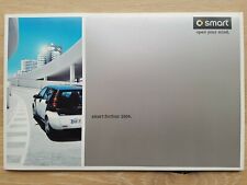 SMART,FORFOUR,2004,PROSPEKT,SERIENAUSSTATTUNG,SONDERAUSSTATTUNG,TECHNISCHE DATEN