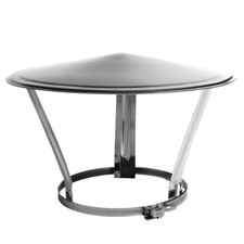 Kaminabdeckung Alle Größen 80-225mm Abdeckung Schornstein Dach Regenhaube Hut