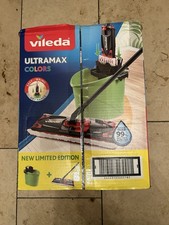 Vileda 158723 Ultramat 2in1 Colors Grün Limited Edition Putzeimer mit Wischer