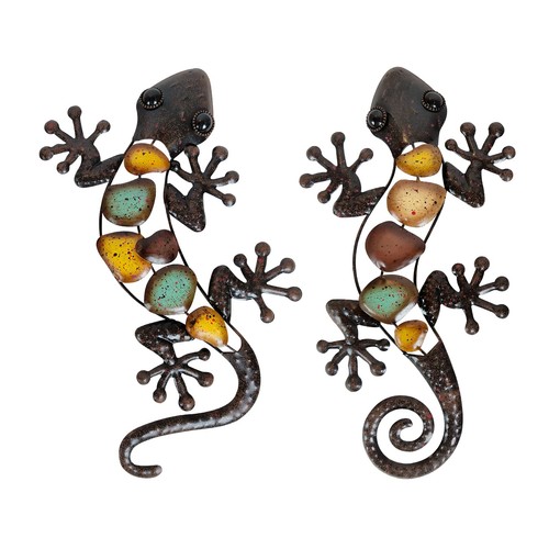 Liffy metall gecko wanddeko - liffy,