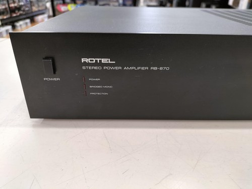 Rotel 870 stereo - rotel, rb-870