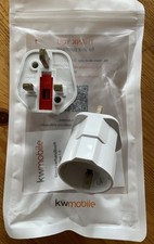 2x Reiseadapter England UK auf Schuko EU von kwmobile