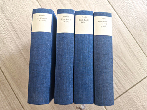 Goethe briefe band 4 - goethe,