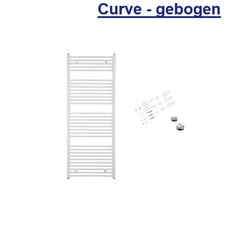 Buderus Logatrend Therm Curve Badheizkörper gebogen versch. Bauhöhe Seitenanschl