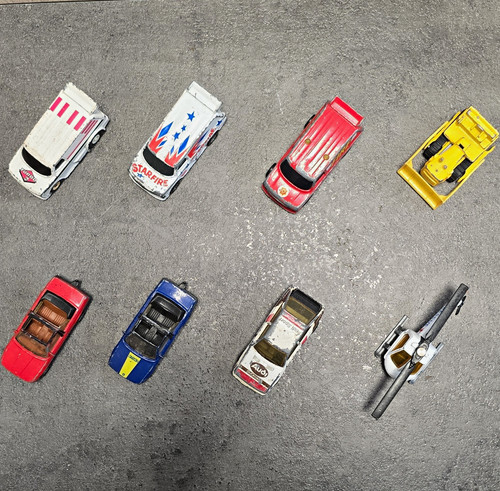 Vintage matchbox made in - 8x,
