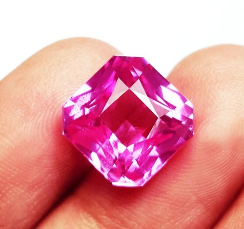 Natürlich rosa saphir ascher - natürlich,