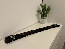 Sattelgurt fürs Pferd Schockemöhle Leder braun 95 cm