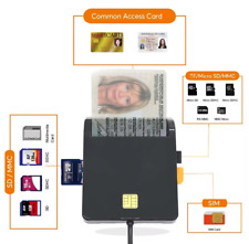 SIM-Smartkartenleser für Bankkarte IC/ID EMV TF USB Windows 7 8 10 Linux OS UK
