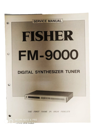 Fisher service manual - fisher,