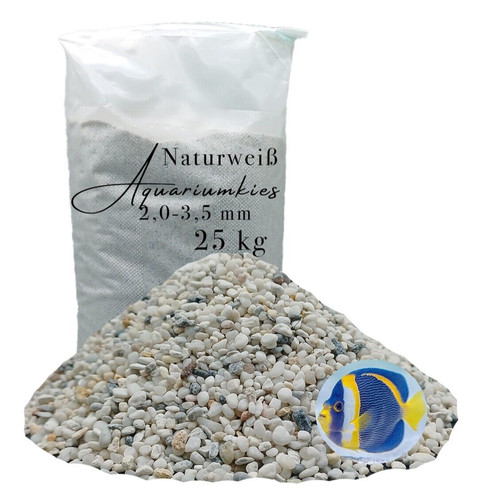 Aquariumsand weiß 25kg