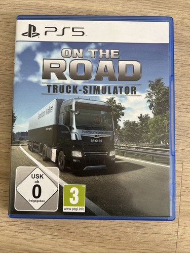 The road truck - on,
