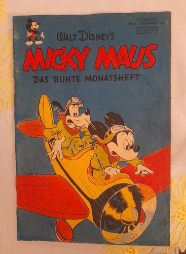 Original micky maus 1951 heft - 1951,