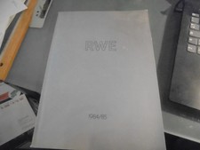 Geschäftsbericht RWE AG 1984/85
