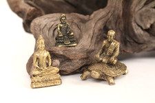 Miniatur-Buddah Statuen Bronze