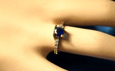 Ring Silber + 16 Karat