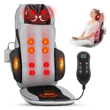 Rückenmassagekissen Massagesitzkissen Shiatsu-Massagesitzauflage mitHeizfunktion