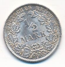 Kaiserreich 1/2 Mark J 16