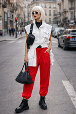 Tommy Hilfiger Hose Rot Jogger